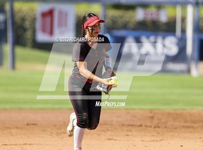 Thumbnail 1 in Reedley @ Fowler (CIF CS Softball Championships-Division 3) photogallery.