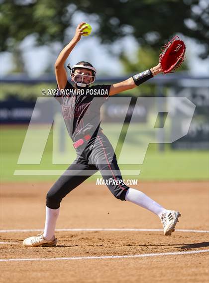 Thumbnail 1 in Reedley @ Fowler (CIF CS Softball Championships-Division 3) photogallery.