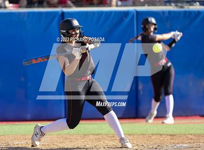 Thumbnail 2 in Reedley @ Fowler (CIF CS Softball Championships-Division 3) photogallery.