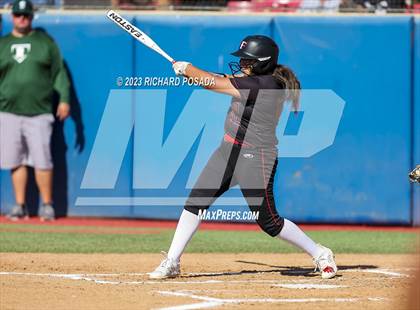 Thumbnail 2 in Reedley @ Fowler (CIF CS Softball Championships-Division 3) photogallery.