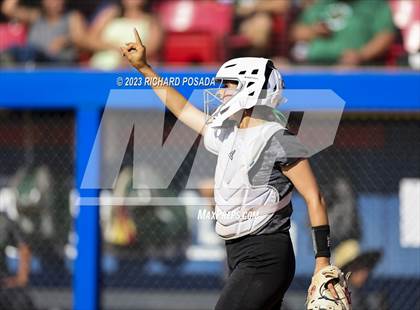 Thumbnail 1 in Reedley @ Fowler (CIF CS Softball Championships-Division 3) photogallery.