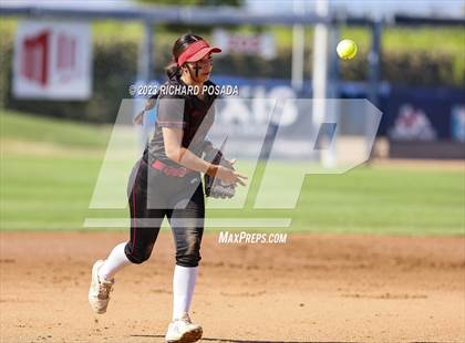 Thumbnail 2 in Reedley @ Fowler (CIF CS Softball Championships-Division 3) photogallery.