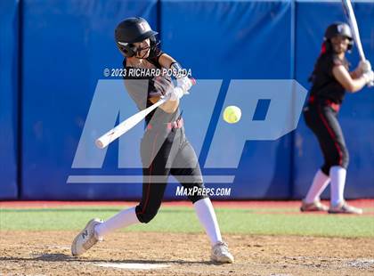 Thumbnail 3 in Reedley @ Fowler (CIF CS Softball Championships-Division 3) photogallery.
