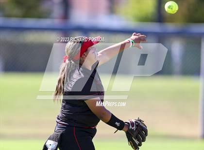 Thumbnail 3 in Reedley @ Fowler (CIF CS Softball Championships-Division 3) photogallery.
