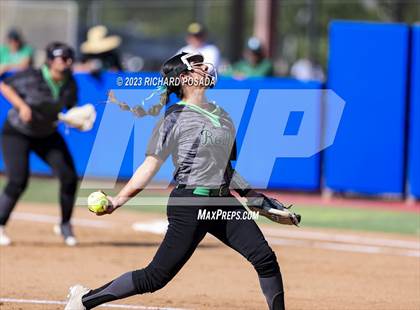 Thumbnail 1 in Reedley @ Fowler (CIF CS Softball Championships-Division 3) photogallery.