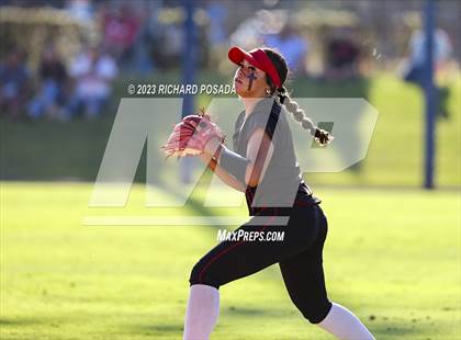 Thumbnail 2 in Reedley @ Fowler (CIF CS Softball Championships-Division 3) photogallery.