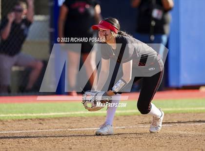 Thumbnail 2 in Reedley @ Fowler (CIF CS Softball Championships-Division 3) photogallery.