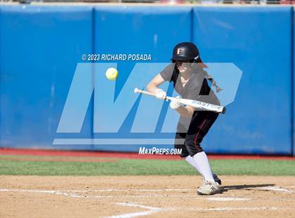 Thumbnail 3 in Reedley @ Fowler (CIF CS Softball Championships-Division 3) photogallery.