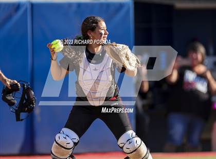 Thumbnail 1 in Reedley @ Fowler (CIF CS Softball Championships-Division 3) photogallery.