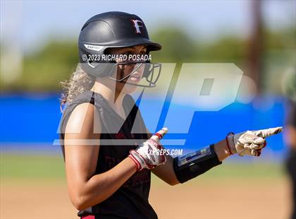 Thumbnail 2 in Reedley @ Fowler (CIF CS Softball Championships-Division 3) photogallery.