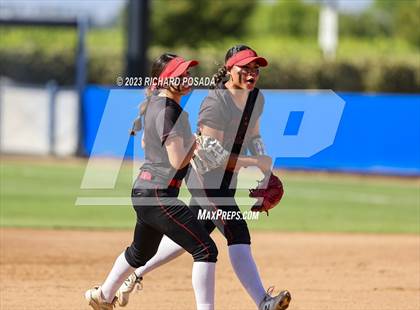 Thumbnail 1 in Reedley @ Fowler (CIF CS Softball Championships-Division 3) photogallery.