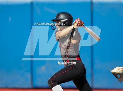 Thumbnail 2 in Reedley @ Fowler (CIF CS Softball Championships-Division 3) photogallery.