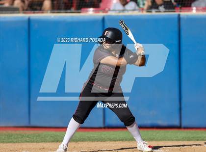 Thumbnail 2 in Reedley @ Fowler (CIF CS Softball Championships-Division 3) photogallery.