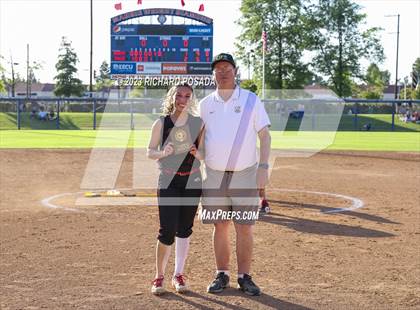 Thumbnail 2 in Reedley @ Fowler (CIF CS Softball Championships-Division 3) photogallery.