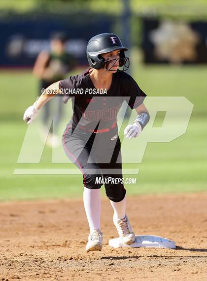 Thumbnail 2 in Reedley @ Fowler (CIF CS Softball Championships-Division 3) photogallery.