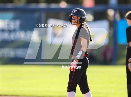 Thumbnail 1 in Reedley @ Fowler (CIF CS Softball Championships-Division 3) photogallery.