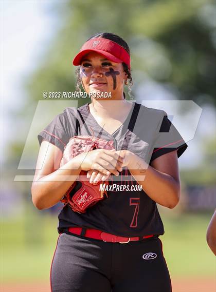Thumbnail 2 in Reedley @ Fowler (CIF CS Softball Championships-Division 3) photogallery.
