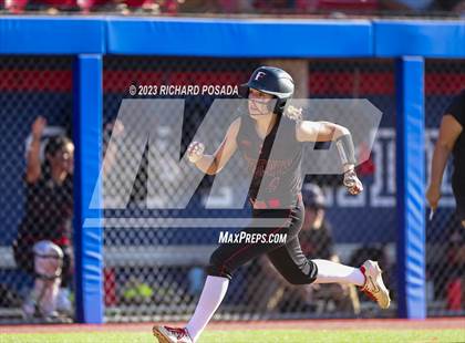 Thumbnail 2 in Reedley @ Fowler (CIF CS Softball Championships-Division 3) photogallery.