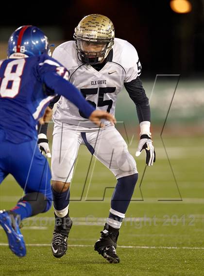 Thumbnail 1 in Elk Grove vs. Folsom (CIF SJS D2 Final) photogallery.