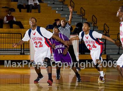 Thumbnail 2 in Humble @ Alief Taylor (McDonalds Texas Invitational) photogallery.
