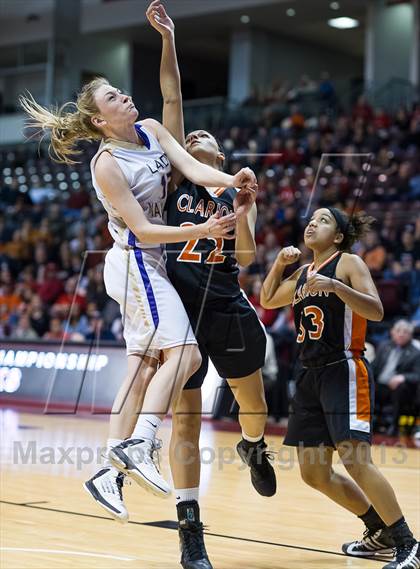 Thumbnail 2 in Bishop Guilfoyle vs. Clarion Area (PIAA Class A Quarterfinal) photogallery.