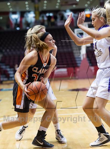Thumbnail 2 in Bishop Guilfoyle vs. Clarion Area (PIAA Class A Quarterfinal) photogallery.