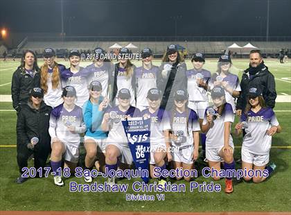 Thumbnail 2 in Bradshaw Christian vs. Western Sierra Collegiate Academy (CIF SJS D6 Final) photogallery.