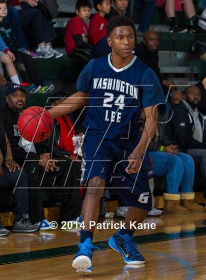 Thumbnail 1 in Washington-Lee @ Wakefield (George Long Holiday Hoops Tournament) photogallery.