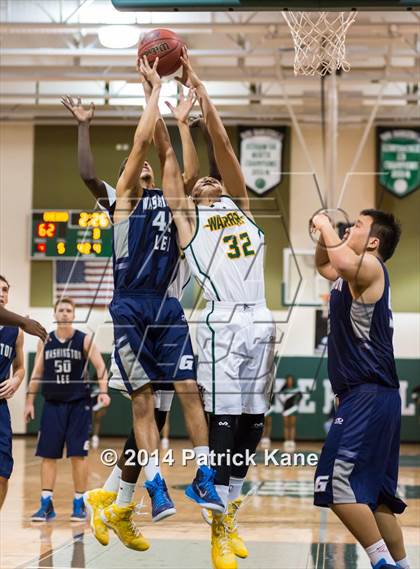 Thumbnail 1 in Washington-Lee @ Wakefield (George Long Holiday Hoops Tournament) photogallery.
