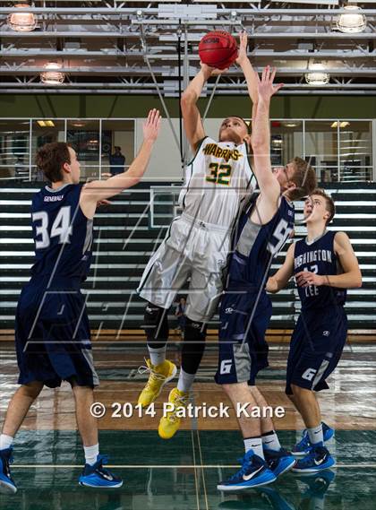 Thumbnail 2 in Washington-Lee @ Wakefield (George Long Holiday Hoops Tournament) photogallery.