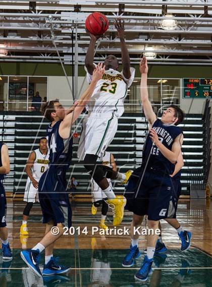 Thumbnail 3 in Washington-Lee @ Wakefield (George Long Holiday Hoops Tournament) photogallery.