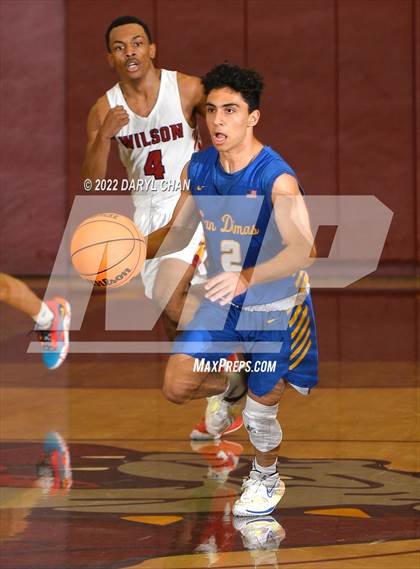 Thumbnail 2 in Wilson vs San Dimas (West Covina Tournament) photogallery.