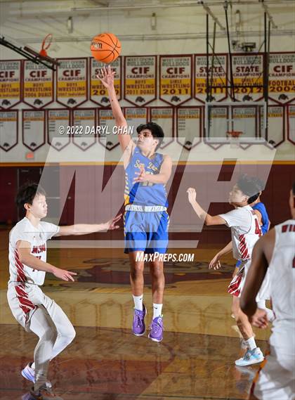 Thumbnail 2 in Wilson vs San Dimas (West Covina Tournament) photogallery.