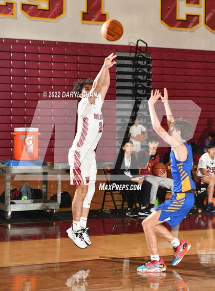 Thumbnail 2 in Wilson vs San Dimas (West Covina Tournament) photogallery.