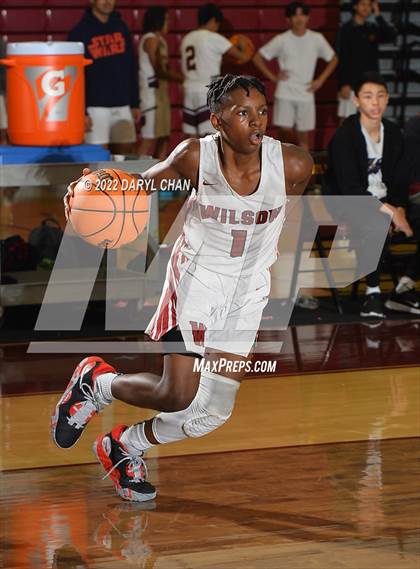 Thumbnail 2 in Wilson vs San Dimas (West Covina Tournament) photogallery.