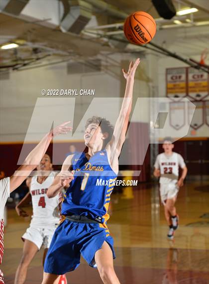 Thumbnail 2 in Wilson vs San Dimas (West Covina Tournament) photogallery.