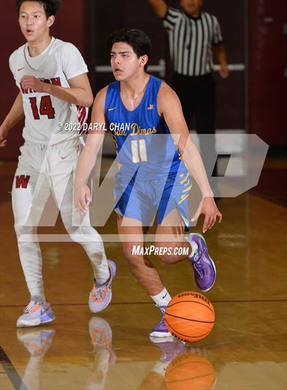 Thumbnail 2 in Wilson vs San Dimas (West Covina Tournament) photogallery.