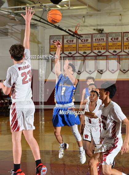 Thumbnail 2 in Wilson vs San Dimas (West Covina Tournament) photogallery.