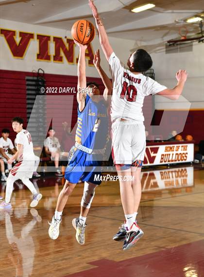 Thumbnail 3 in Wilson vs San Dimas (West Covina Tournament) photogallery.