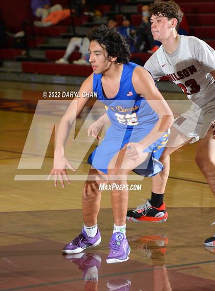 Thumbnail 2 in Wilson vs San Dimas (West Covina Tournament) photogallery.