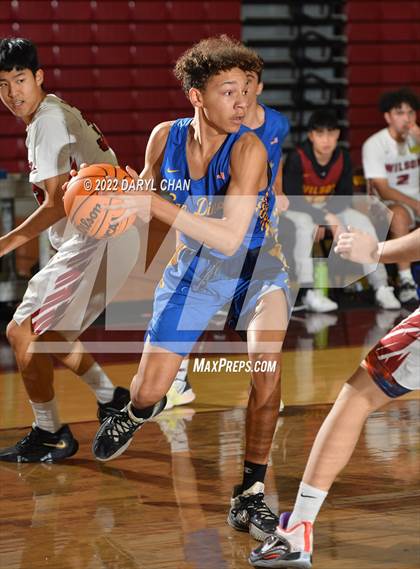 Thumbnail 3 in Wilson vs San Dimas (West Covina Tournament) photogallery.