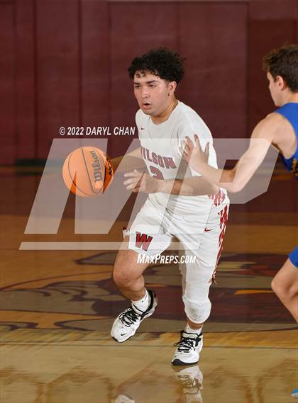 Thumbnail 3 in Wilson vs San Dimas (West Covina Tournament) photogallery.
