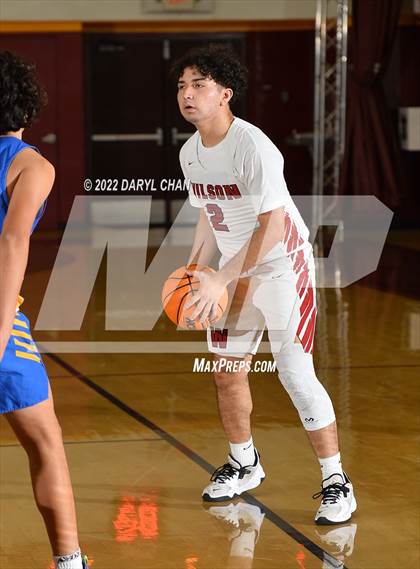 Thumbnail 3 in Wilson vs San Dimas (West Covina Tournament) photogallery.