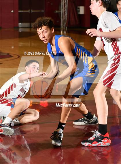 Thumbnail 2 in Wilson vs San Dimas (West Covina Tournament) photogallery.