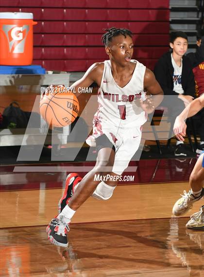 Thumbnail 2 in Wilson vs San Dimas (West Covina Tournament) photogallery.