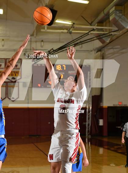 Thumbnail 3 in Wilson vs San Dimas (West Covina Tournament) photogallery.