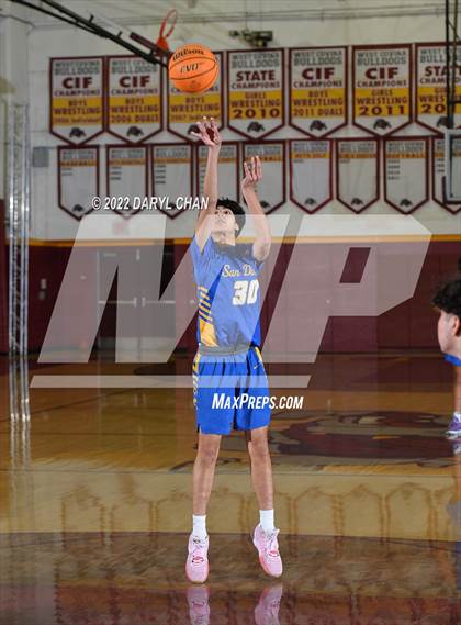 Thumbnail 3 in Wilson vs San Dimas (West Covina Tournament) photogallery.