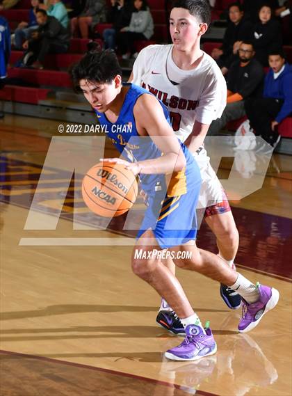 Thumbnail 1 in Wilson vs San Dimas (West Covina Tournament) photogallery.