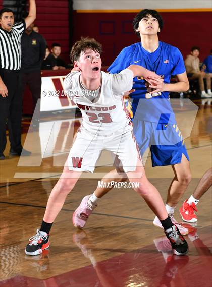 Thumbnail 2 in Wilson vs San Dimas (West Covina Tournament) photogallery.