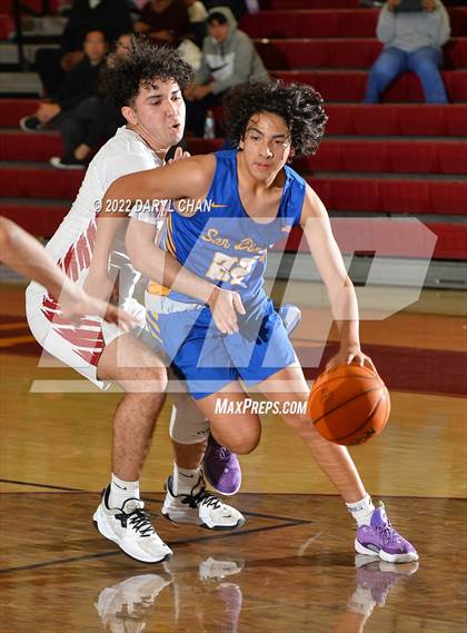 Thumbnail 1 in Wilson vs San Dimas (West Covina Tournament) photogallery.